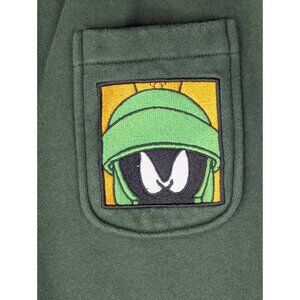 VTG Marvin The Martian Embroidered Sweatpants MEDIUM Looney Tunes Warner Bros